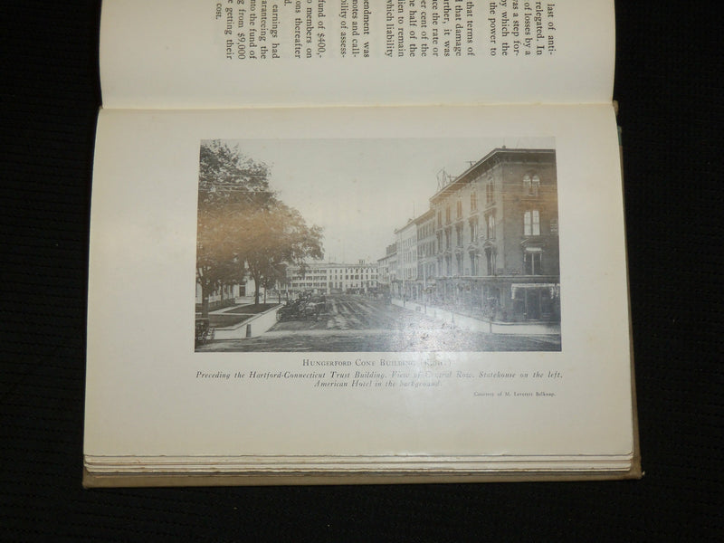 1931 A CENTURY IN HARTFORD MUTUAL INSURANCE COMPANY HISTORY BOOK - KD 7398