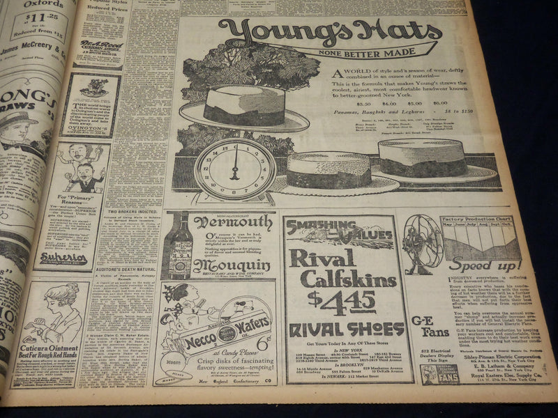 1920 MAY 29 NEW YORK TIMES - GOVERNOR ALLEN AND GOMPERS DEBATE- NT 8679