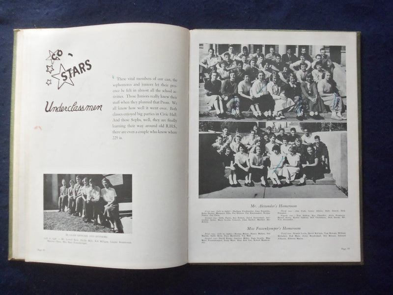 1950 PIERIAN RICHMOND HIGH SCHOOL YEARBOOK - RICHMOND, INDIANA - YB 1926M