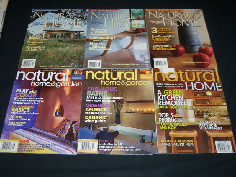 1996-2007 HOME & BUILDING MAGAZINE LOT OF 34 - GREAT COVERS - O 2133B