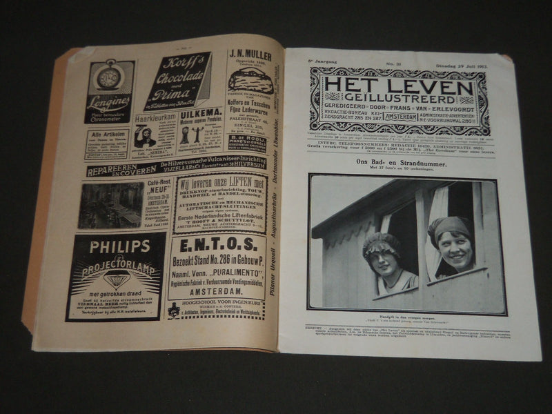 1913 JULY 29 HET LEVEN GEILLUSTREERD DUTCH MAGAZINE - ST 5156