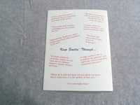 1994 HYSTERICAL BLINDNESS OFF BROADWAY PROGRAM - PLAYHOUSE ON VANDAM - J 7651