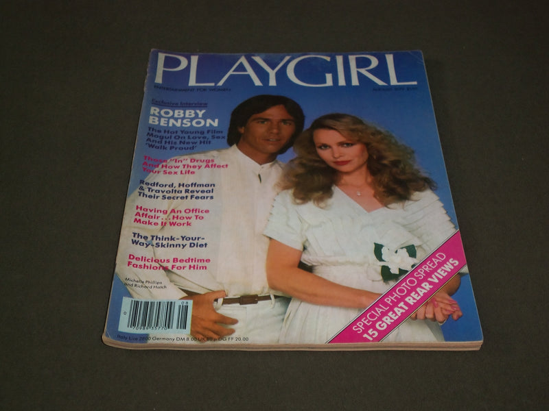 1979 AUGUST PLAYGIRL MAGAZINE - ROBBY BENSON - SP 9190