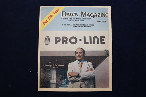 1978 APRIL DAWN MAGAZINE - COMER COTTRELL COVER - NP 8858
