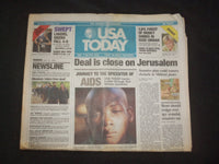 1999 MAY 24 USA TODAY NEWSPAPER - DEAL IS CLOSE ON JERUSALEM - NP 8034