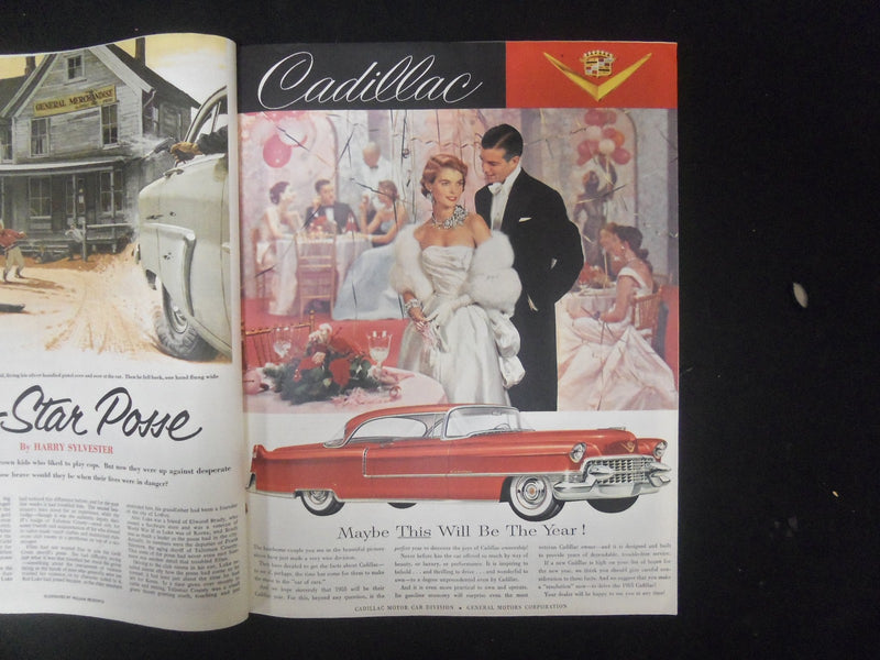 1955 FEBRUARY 4 COLLIER'S MAGAZINE - GREAT ILLUSTRATIONS, ARTICLES & ADS-ST 4529