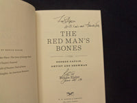 2013 THE RED MAN'S BONES HARDCOVER BOOK - INSCRIBED BY DENITA EISLER - KD 8549