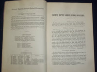 1880 VERMONT BAPTIST ANNIVERSARIES MINUTES - J 4475