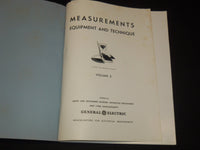 1945 MEASUREMENTS EQUIPMENT AND TECHNIQUE CATALOG - G. E. - KD 6524J