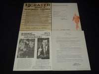 1970'S-1980'S ASSORTED POLITICAL CAMPAIGN LITERATURE LOT OF 64 - O 2597C