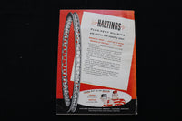 1961 JUNE MOTOR MAGAZINE - OLDER WOMAN GETTING CAR SERVICED COVER - E 10406