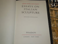 1968-1982 VICTORIAN & ITALIAN SCULPTURE BOOKS LOT OF 2