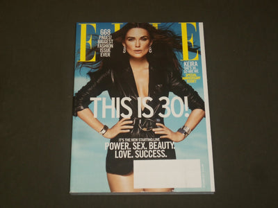 2015 SEPTEMBER ELLE MAGAZINE - KEIRA KNIGHTLEY COVER - B 1808