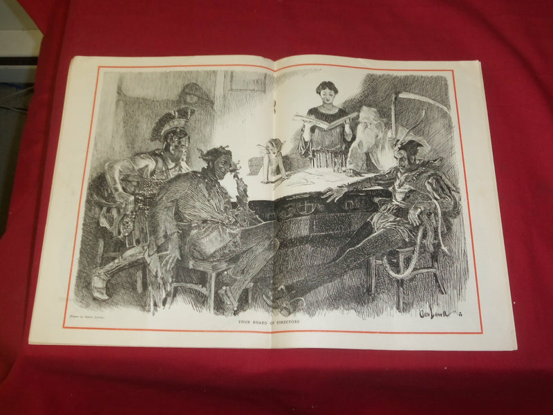 1922 JUNE 24 JUDGE MAGAZINE - MARY HAD A LITTLE LAMB - ILLUSTRATIONS - B 6112