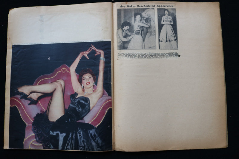 AVA GARDNER & FRANK SINATRA SCRAPBOOK - E 24920