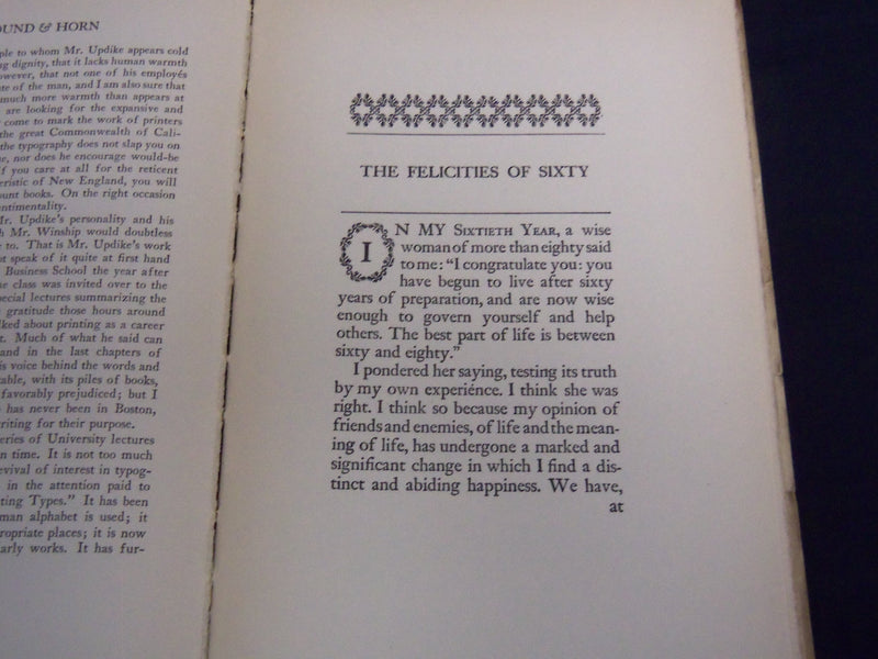 1928 SEPTEMBER THE HOUSE & HORN A HARVARD MISCELLANY MAGAZINE - J 8788