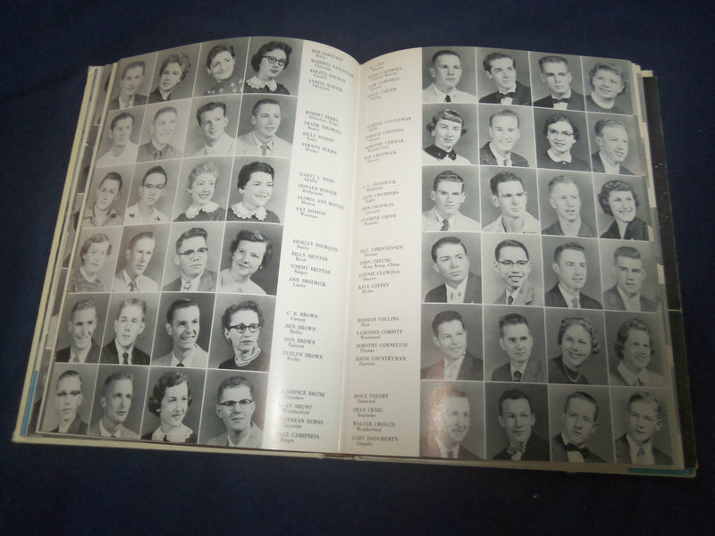 1957 THE BULLDOG SOUTHWESTERN INST. OF TECH. YEARBOOK- WEATHERFORD, OK- YB 2360