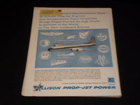 1958 MAY 26 AVIATION WEEK MAGAZINE - SUD JET CARAVELLE COVER - E 7019