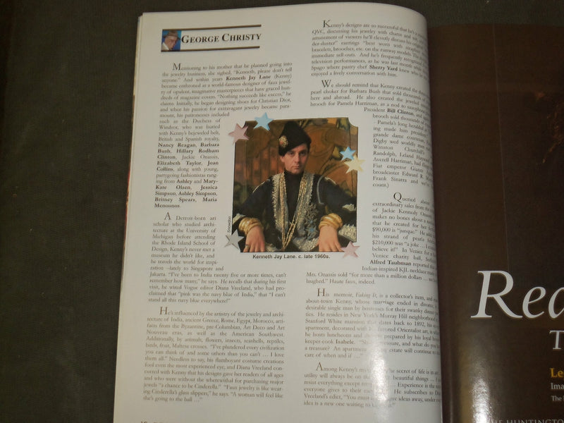 2007 JULY THE DESIGN MAGAZINE - KENNETH JAY LANE - B 5065
