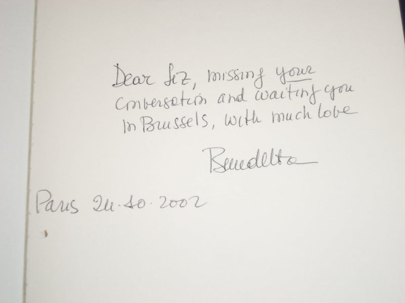 2002 LAGE DE LA CONVERSATION BOOK BY BENEDETTA CRAVERI AUTHOR INSCRIBED- KD 2568