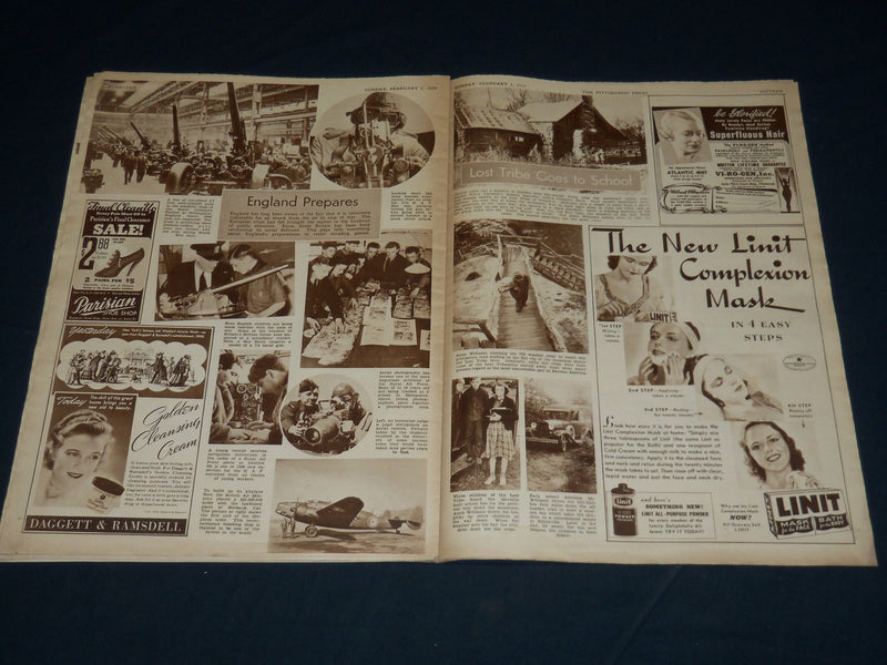 1939 FEBRUARY 5 PITTSBURGH PRESS SUNDAY ROTO SECTION - ALICE KOERNER - NP 4495