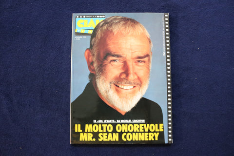 1993 NOVEMBER CIAK MAGAZINE - SEAN CONNERY COVER - ITALIAN - E 17475