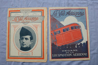 1919 LA GUERRE & LA VIE AERIENNE ILLUSTRE MAGAZINES- FRENCH - LOT OF 28 - O 3852