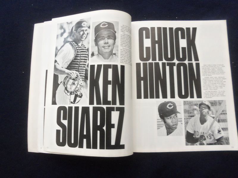 1971 CLEVELAND INDIANS YEARBOOK - RAY FOSSE - GRAIG NETTLES - SP 6118X
