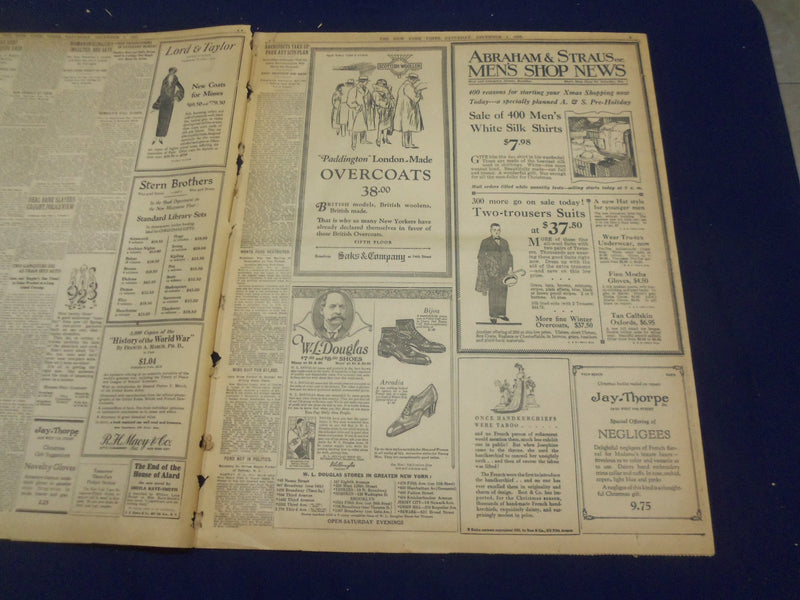 1923 DECEMBER 1 NEW YORK TIMES - START DISMANTLING SHRINES OF PHARAOH - NT 9210