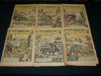 LE PETIT MARSEILLAIS SUPPLEMENT ILLUSTRE - GUERRE EUROPEENNE LOT OF 22 - O 3021