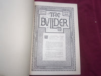 1932 JAN-DEC THE BUILDER U. K. MAGAZINE BOUND VOLUMES - 2 VOLS - FOLD OUTS- C 28