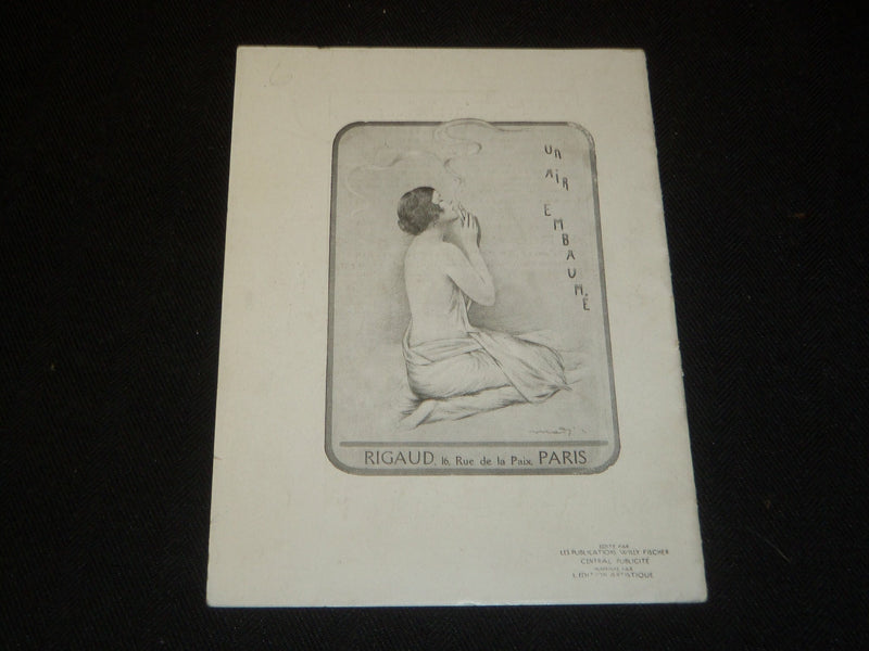 1926 EMPIRE MUSIC HALL FRENCH PROGRAM - O. DUFRENNE & H. VARNA - J 5386