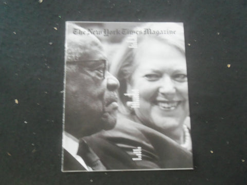 2022 FEBRUARY 27 THE NEW YORK TIMES MAGAZINE - CLARENCE & GINNI THOMAS- SP 8013F