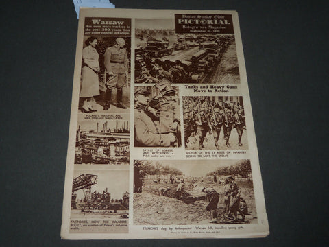 1939 SEPTEMBER 24 BOSTON GLOBE PICTORIAL MAGAZINE - GRETA GARBO - NP 2941
