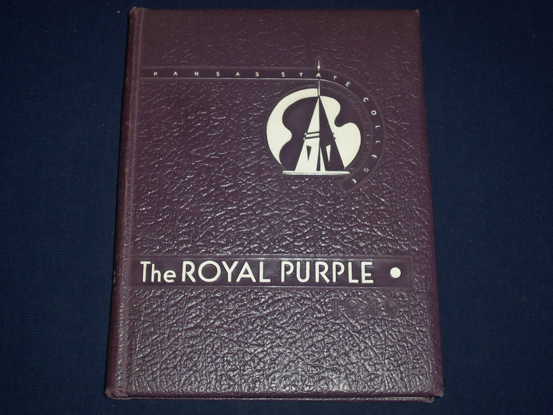 1949 THE ROYAL PURPLE KANSAS STATE COLLEGE YEARBOOK - MANHATTAN - PHOTOS - YB 39