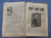 1873-1877 CARRIER DOVE NEWSPAPER -PROTESTAND EPISCOPAL CHURCH-LOT OF 60- NP 8413