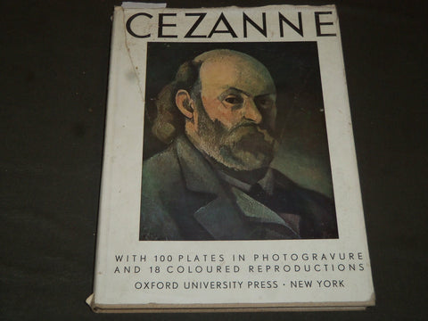 1939 CEZANNE HARDCOVER BOOK - SECOND EDITION - NICE PRINTS - KD 3599
