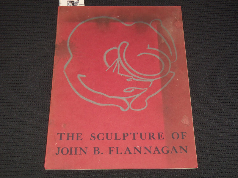 1942 THE SCULPTURE OF JOHN B. FLANNAGAN CATALOGUE - DOROTHY MILLER - J 8105