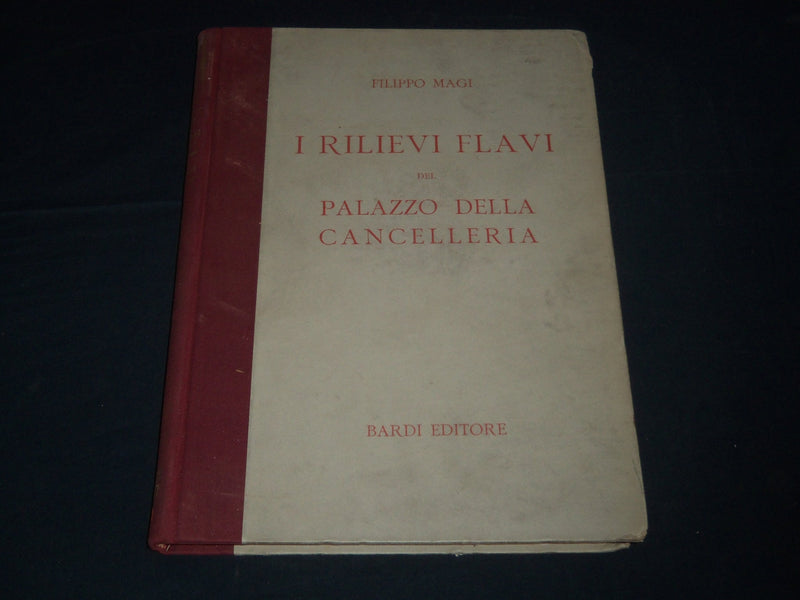 1945 IRILIEVI FLAVI DEL PALAZZO DELLA CANCELLERIA BY MAGI VOLUME NO. 6 - Z 67