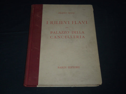 1945 IRILIEVI FLAVI DEL PALAZZO DELLA CANCELLERIA BY MAGI VOLUME NO. 6 - Z 67