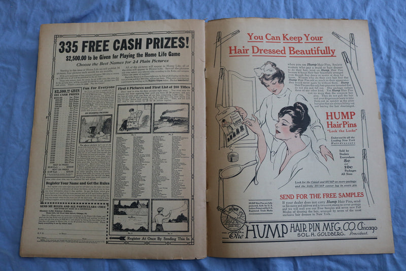 1916 SEPTEMBER HOME LIFE MAGAZINE-GREAT COVER-ILLUSTRATIONS/STORIES/ADS-SP 4784T