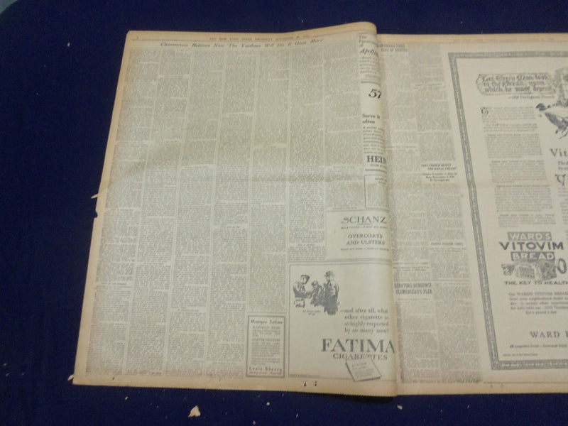1922 NOVEMBER 23 NEW YORK TIMES - ALABAMA MINE EXPLOSION, 83 KILLED - NT 8438
