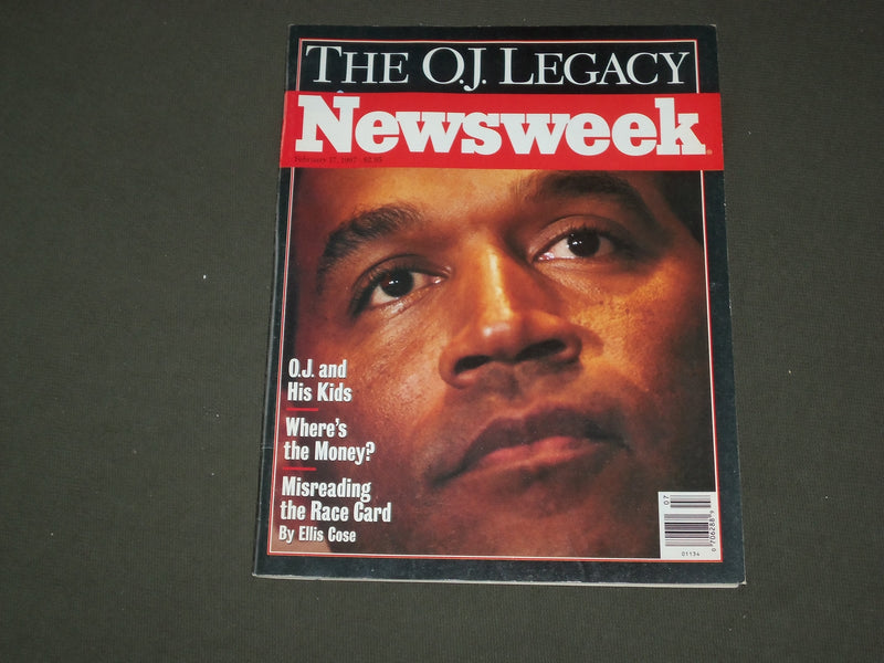 1997 FEBRUARY 17 NEWSWEEK MAGAZINE - O.J. SIMPSON - NW 949