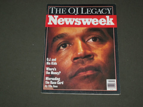 1997 FEBRUARY 17 NEWSWEEK MAGAZINE - O.J. SIMPSON - NW 949
