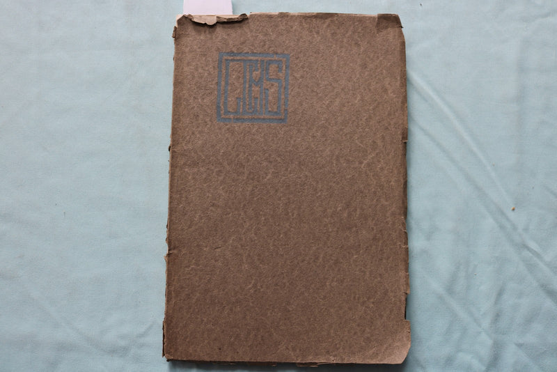 1914-1923 LOUISVILLE GIRLS HIGH SCHOOL YEARBOOKS - LOT OF 5 - K 3330