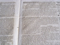 1828 MAY 6 THE CONNECTICUT COURANT NEWSPAPER - HARTFORD - NP 4177