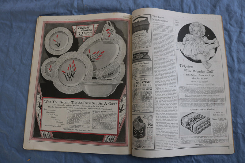 1935 NOVEMBER HOME ARTS NEEDLECRAFT MAGAZINE-ILLUSTRATIONS/STORIES/ADS- SP 4784I