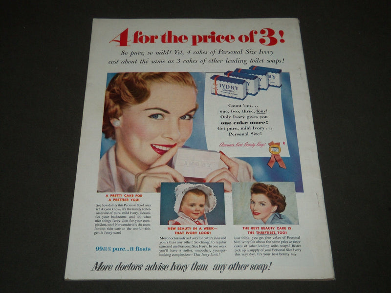 1953 JUNE SCREEN STORIES MAGAZINE - ELIZABETH TAYLOR COVER - ST 4848