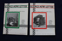 1941 SCIENCE NEWS LETTER - LOT OF 27 - O 3422