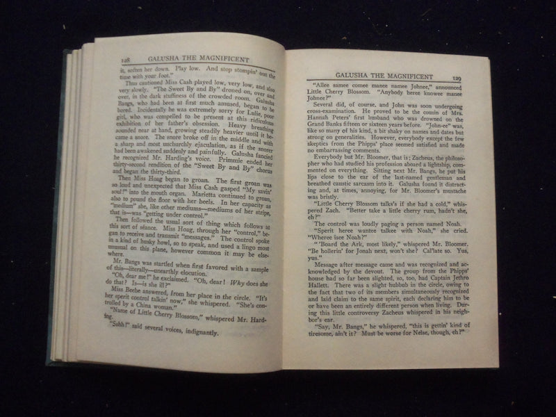 1921 GALUSHA THE MAGNIFICENT HARDCOVER BOOK BY JOSEPH C. LINCOLN - KD 8385